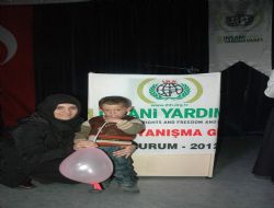 Erzurumlu yetimleri unutmadılar